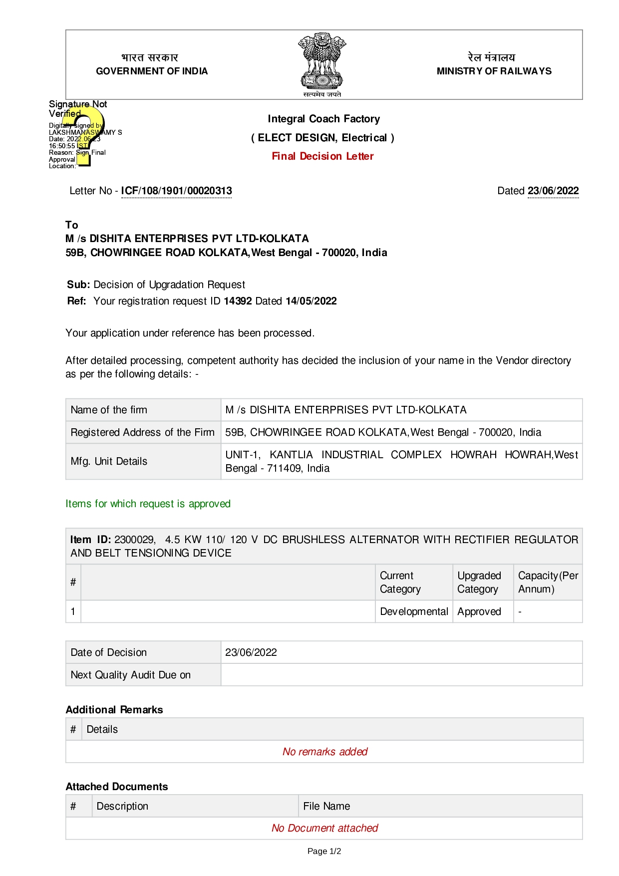 Final Decision Letter